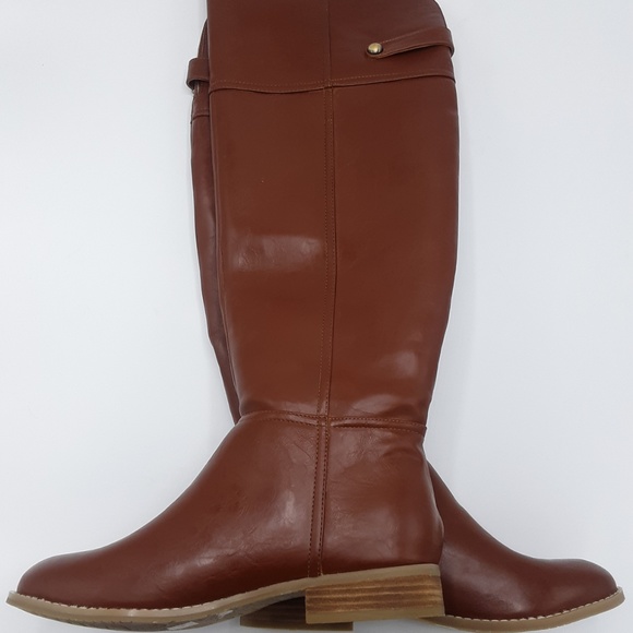 Chinese Laundry Z-Fast Lane Brown Leather Boots 8M - Picture 5 of 8